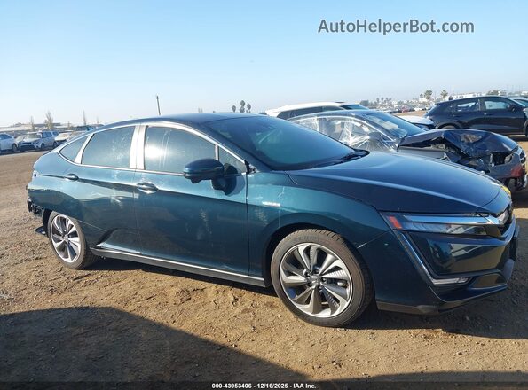 JHMZC5F16JC000367 2018 HONDA CLARITY PLUG-IN HYBRID Teal 