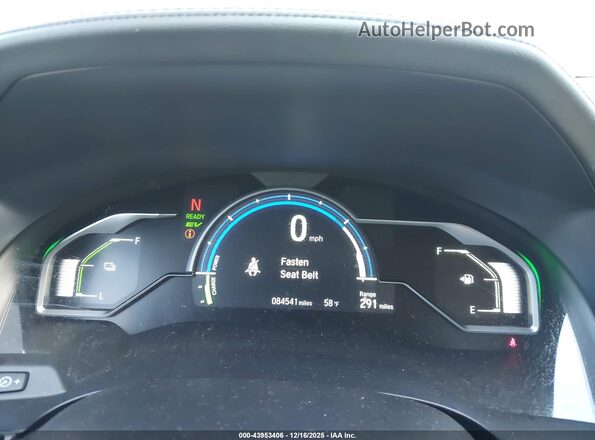 JHMZC5F16JC000367 2018 HONDA CLARITY PLUG-IN HYBRID Teal 