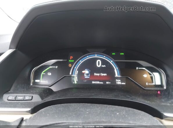 JHMZC5F17MC001600 2021 HONDA CLARITY Белый Вид задних сидений