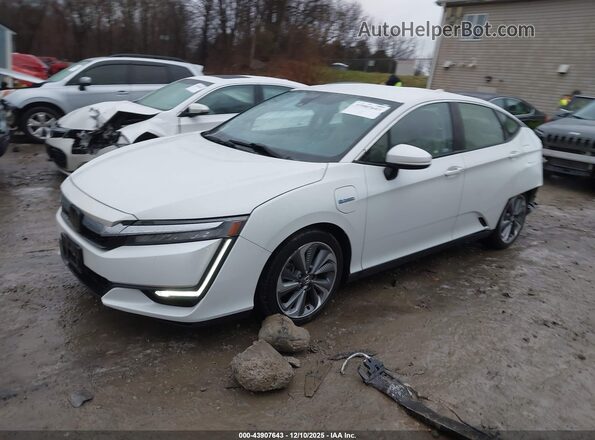 JHMZC5F17MC001600 2021 HONDA CLARITY Белый Передняя левая четверть