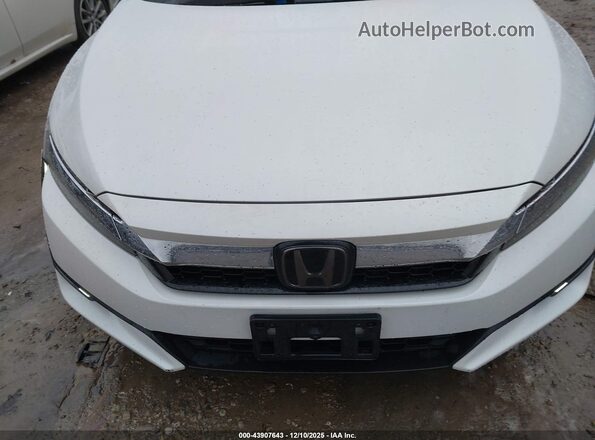 JHMZC5F17MC001600 2021 HONDA CLARITY Белый Вид щитка приборов