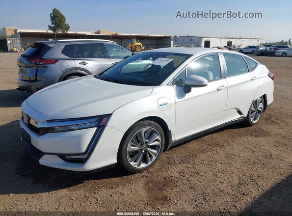 JHMZC5F18KC002087 2019 HONDA CLARITY Белый Передняя левая четверть