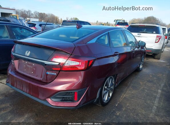 JHMZC5F18MC000827 2021 HONDA CLARITY Burgundy უკანა მარჯვენა
