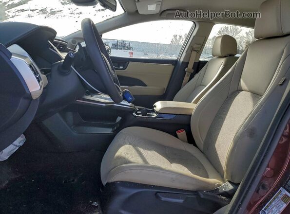 JHMZC5F19JC011508 2018 HONDA CLARITY Burgundy 
