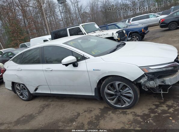 JHMZC5F30JC001063 2018 HONDA CLARITY Белый Вид задней части салона