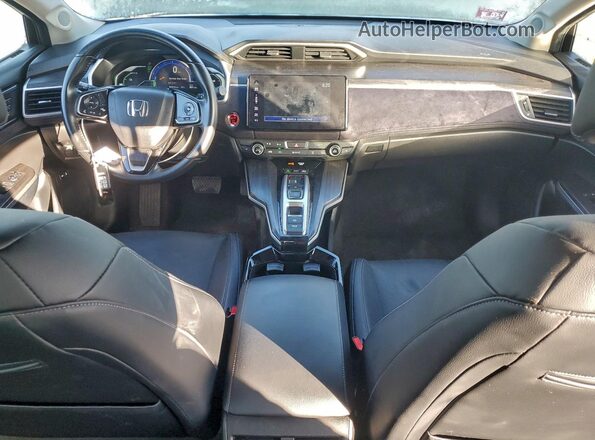 JHMZC5F34KC004808 2019 HONDA CLARITY Silver Widok deski rozdzielczej