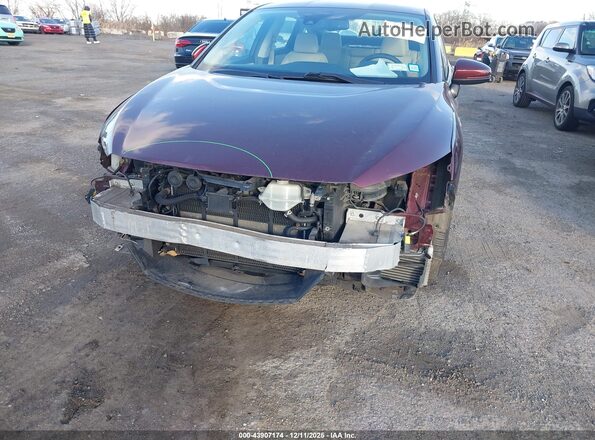 JHMZC5F39JC021487 2018 HONDA CLARITY Красный Вид спереди