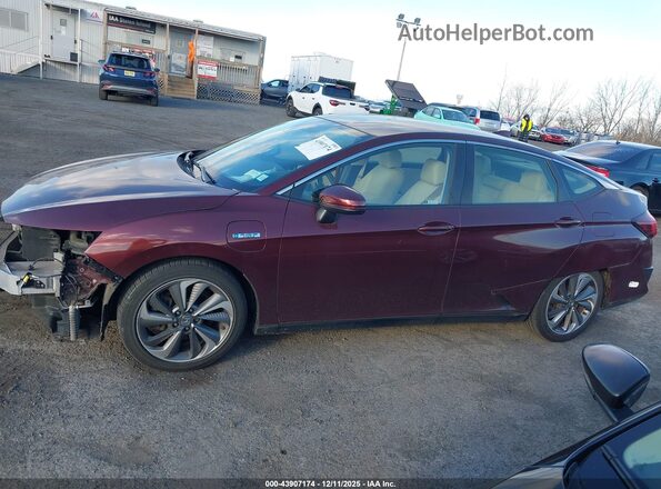JHMZC5F39JC021487 2018 HONDA CLARITY Красный Панорамный вид салона 360°