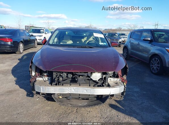 JHMZC5F39JC021487 2018 HONDA CLARITY Красный Вид щитка приборов