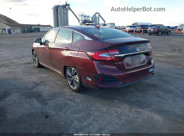 JHMZC5F39JC021487 2018 HONDA CLARITY Красный Задняя левая четверть