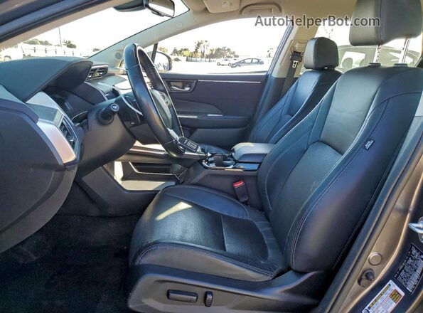 JHMZC5F39KC002424 2019 HONDA CLARITY Charcoal Widok wnętrza z przodu