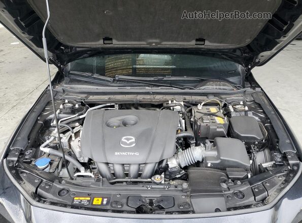 JM1BPAKL2M1403804 2021 MAZDA 3 Black Вид задньої частини салону
