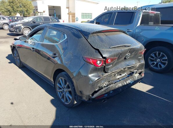 JM1BPAKM0P1616361 2023 MAZDA 3 Black უკანა მარცხენა