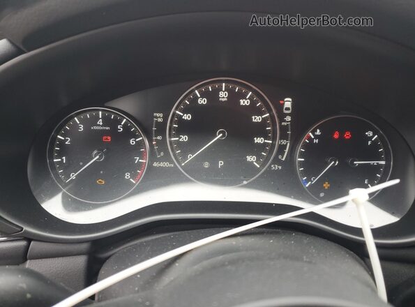 JM1BPALL8N1520092 2022 MAZDA 3 Red ხელსაწყოთა პანელის ხედი