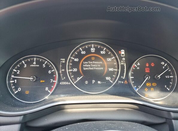 JM1BPALMXP1610923 2023 MAZDA 3 Синий Вид щитка приборов