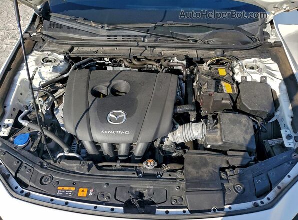JM1BPAML4M1306651 2021 MAZDA 3 Белый Вид задней части салона