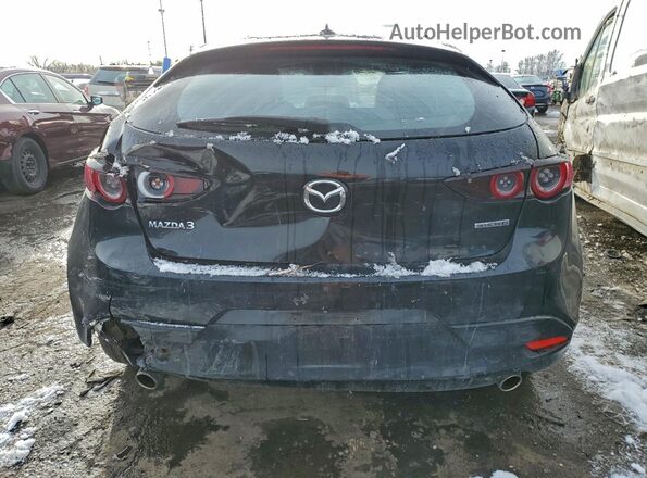 JM1BPAMM0L1160109 2020 MAZDA 3 Black უკანა ხედი
