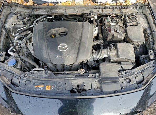 JM1BPAMM0L1160109 2020 MAZDA 3 Black უკანა სალონის ხედი