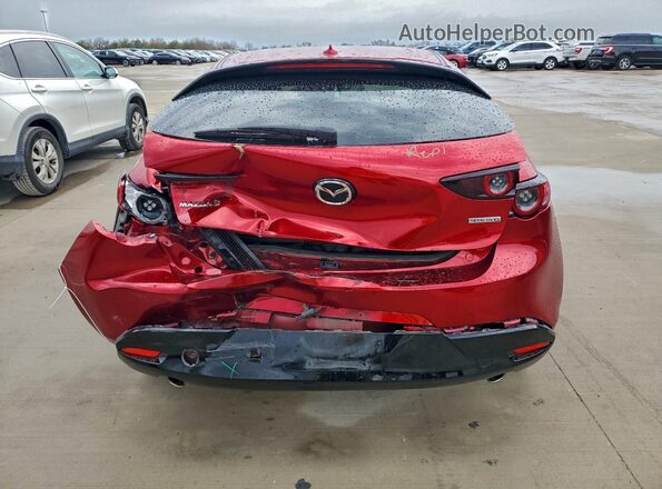 JM1BPAMM4L1166432 2020 MAZDA 3 Red Հետևի տեսք