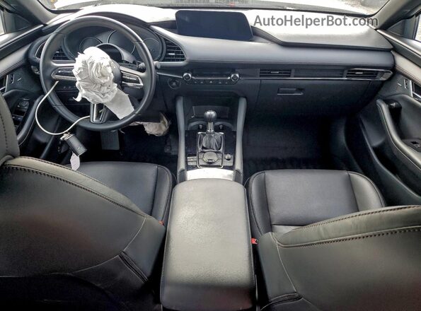 JM1BPAMM8P1608182 2023 MAZDA 3 Silver Widok deski rozdzielczej