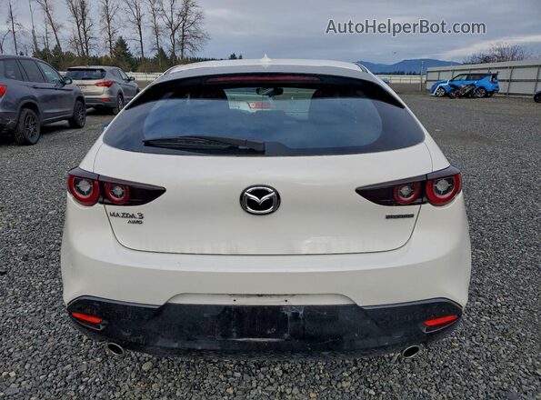 JM1BPBMLXN1514556 2022 MAZDA 3 White Вид ззаду