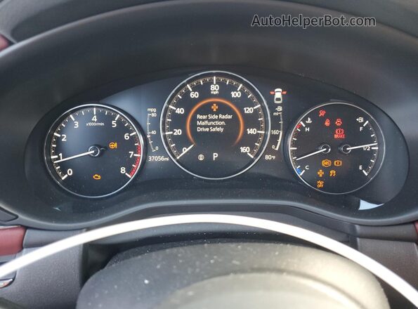 JM1BPBMM3P1614882 2023 MAZDA 3 Gray Widok zestawu wskaźników