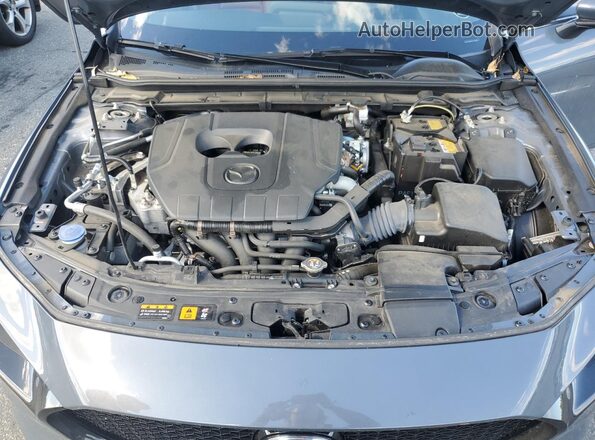 JM1BPBMM3P1614882 2023 MAZDA 3 Gray Widok wnętrza z tyłu