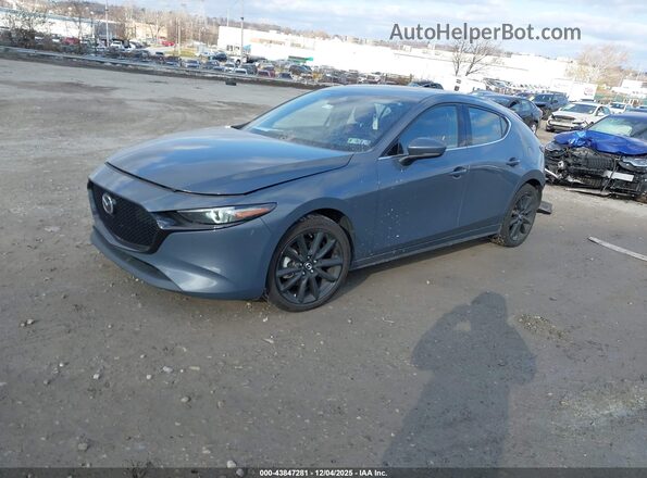 JM1BPBNM2L1168524 2020 MAZDA 3 Gray წინა მარცხენა ხედი სამი მეოთხედიდან