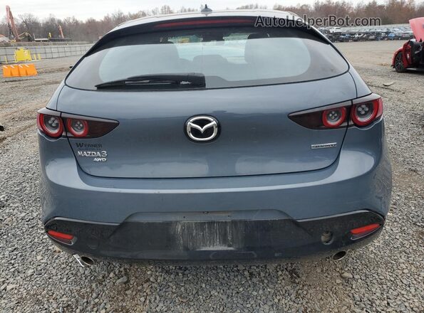 JM1BPBNM8L1154191 2020 MAZDA 3 Blue Հետևի տեսք