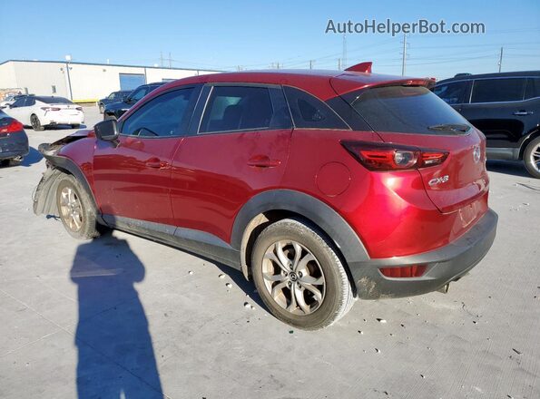 JM1DKDB70L1464885 2020 MAZDA CX-3 Red უკანა მარცხენა
