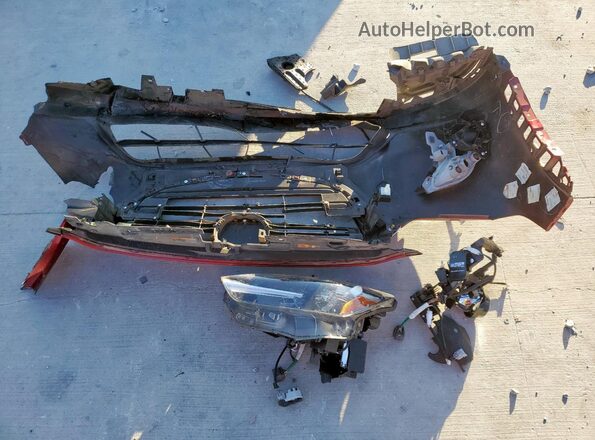 JM1DKDB70L1464885 2020 MAZDA CX-3 Red ძრავის განყოფილების ხედი
