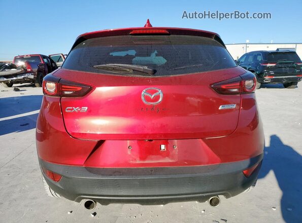 JM1DKDB70L1464885 2020 MAZDA CX-3 Red უკანა ხედი