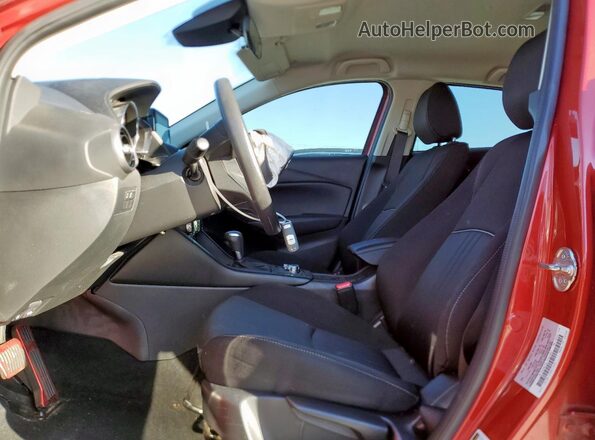 JM1DKDB70L1464885 2020 MAZDA CX-3 Red წინა სალონის ხედი