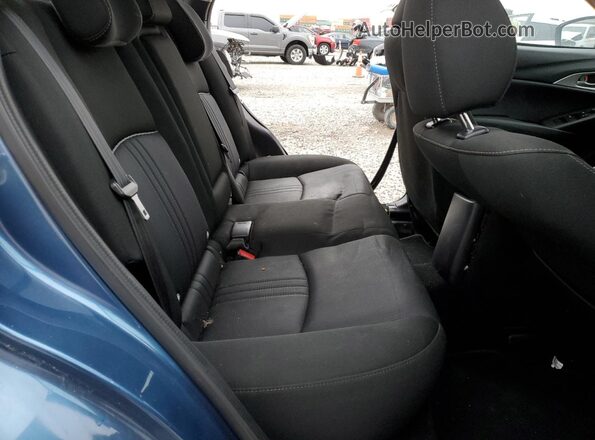 JM1DKDB70M1515643 2021 MAZDA CX-3 Blue Вид задніх сидінь