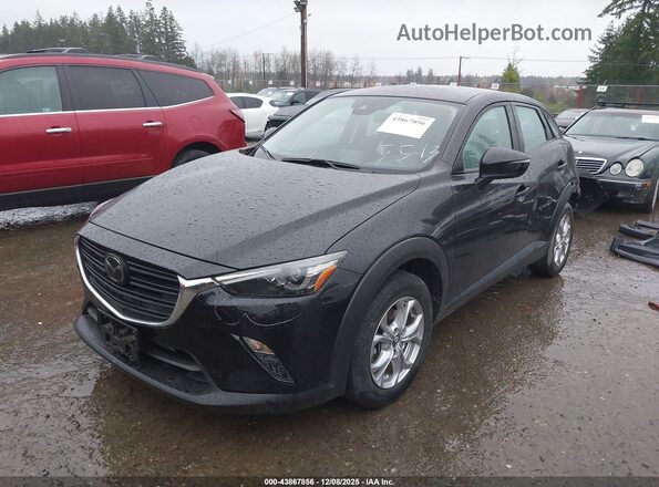 JM1DKDB71L1465513 2020 MAZDA CX-3 Black Front left