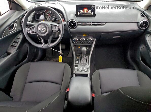 JM1DKDB74M1515547 2021 MAZDA CX-3 Black Widok deski rozdzielczej