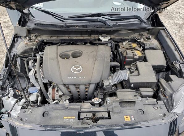 JM1DKDB74M1515547 2021 MAZDA CX-3 Black Widok wnętrza z tyłu