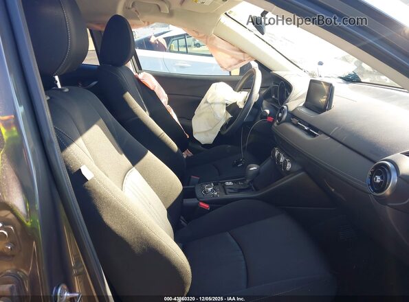 JM1DKDB76M1500483 2021 MAZDA CX-3 Gray Widok wnętrza z przodu