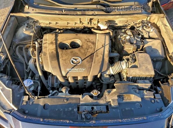 JM1DKDB77K1453638 2019 MAZDA CX-3 Blue უკანა სალონის ხედი