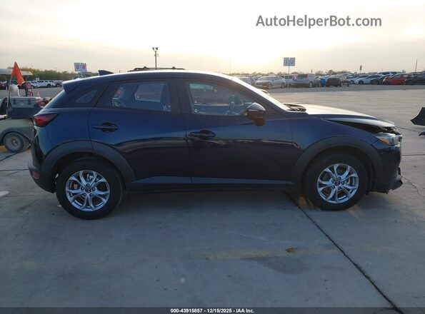 JM1DKDB77M1513730 2021 MAZDA CX-3 Синий Панорамный вид салона 360°