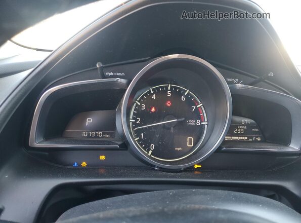 JM1DKDD75K0423931 2019 MAZDA CX-3 Черный Вид щитка приборов