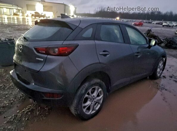 JM1DKFB71M1507823 2021 MAZDA CX-3 Угольный Задняя правая четверть
