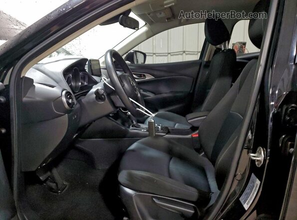 JM1DKFB72L1472448 2020 MAZDA CX-3 Black წინა სალონის ხედი