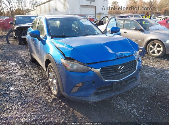 JM1DKFC71G0131570 2016 MAZDA CX-3 Blue წინა ხედი