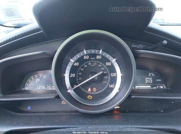 JM1DKFC71G0131570 2016 MAZDA CX-3 Blue უკანა სავარძლების ხედი