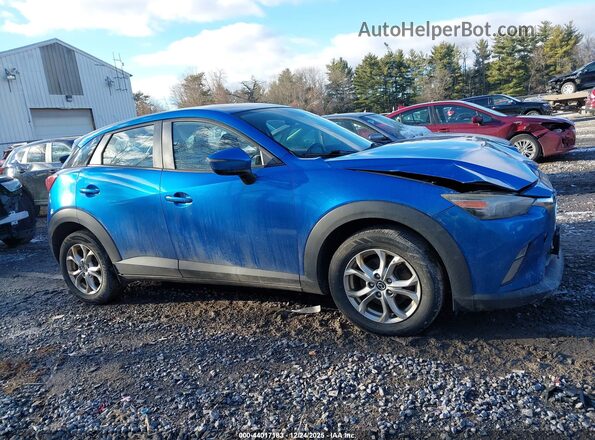 JM1DKFC71G0131570 2016 MAZDA CX-3 Blue უკანა სალონის ხედი