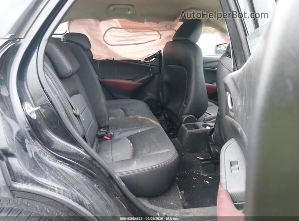 JM1DKFC74J0320009 2018 MAZDA CX-3 Black Widok naklejki z numerem VIN