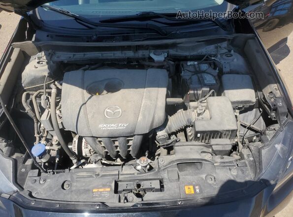JM1DKFC74L1467783 2020 MAZDA CX-3 Black ძრავის განყოფილების ხედი