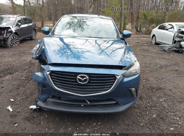 JM1DKFC79J0332222 2018 MAZDA CX-3 Синий Вид щитка приборов