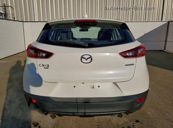 JM1DKFC79M1510189 2021 MAZDA CX-3 White Вид ззаду